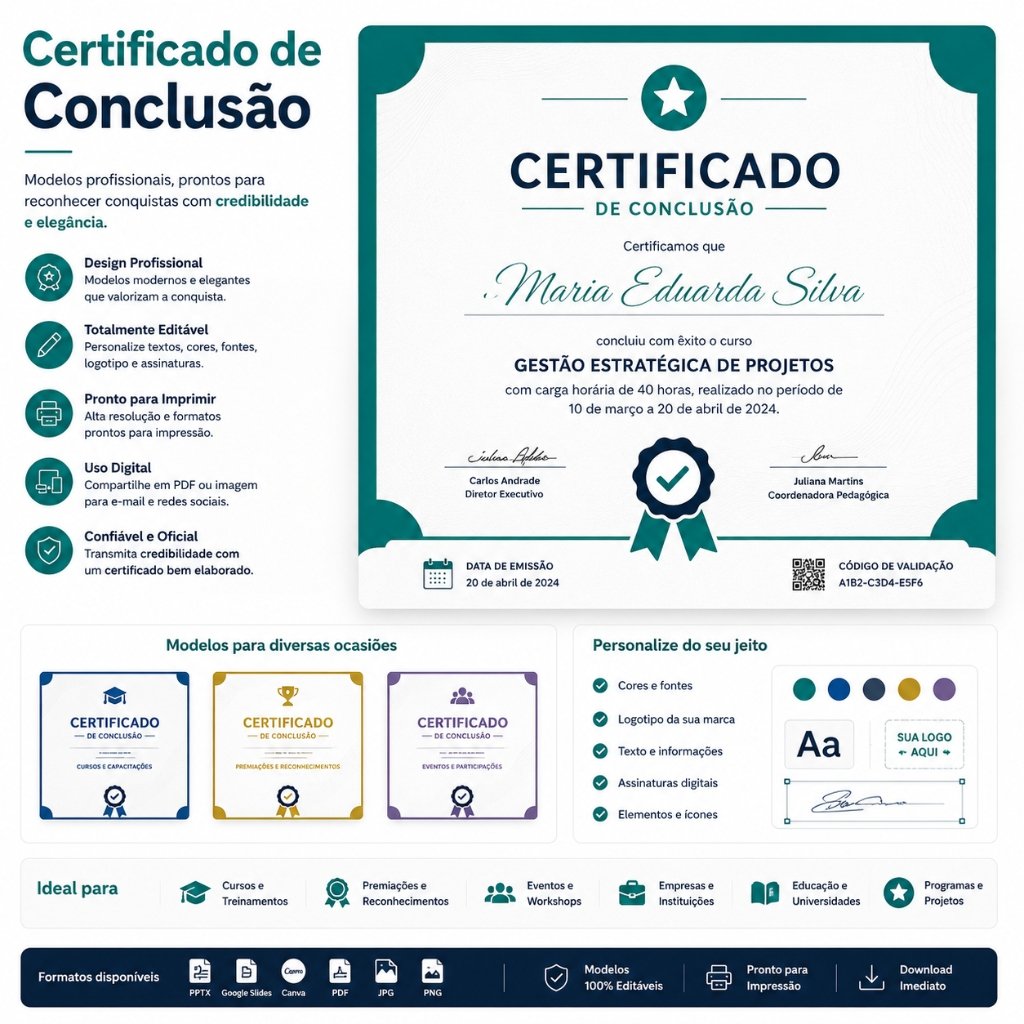 Certificado de Conclusão 20h